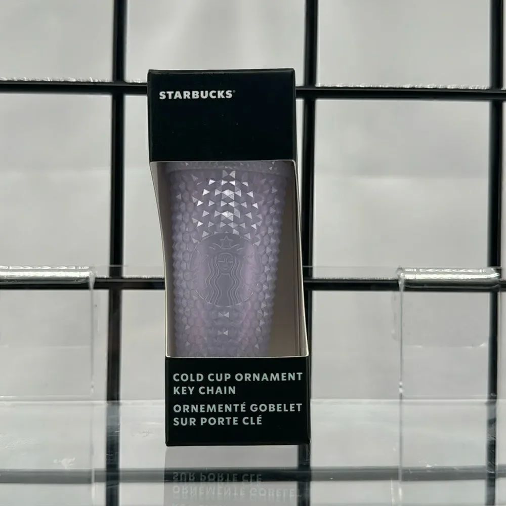 Discontinued Starbucks cup keychains-lavender
